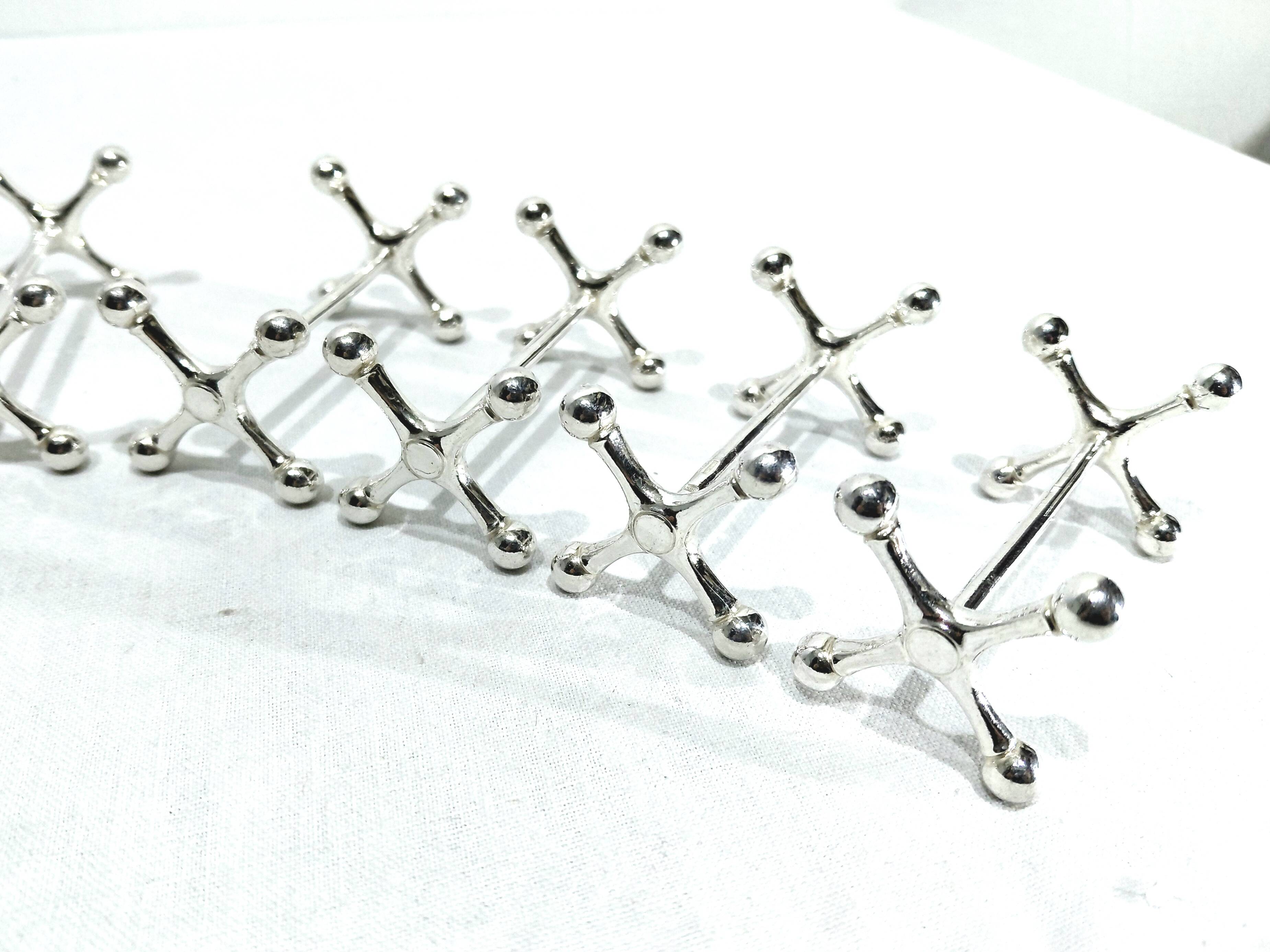 Christofle - set of 12 silver-plated knife rests