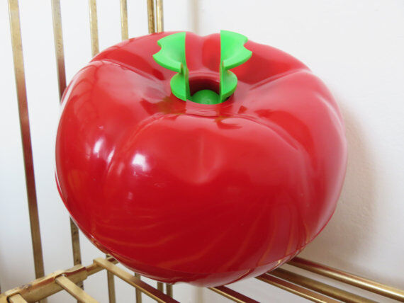 Tomato ice bucket 70s