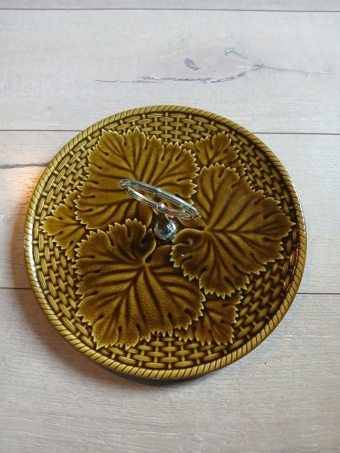 Antique cheese dish Gien