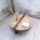 Table basse Roger Capron « grain de café »
