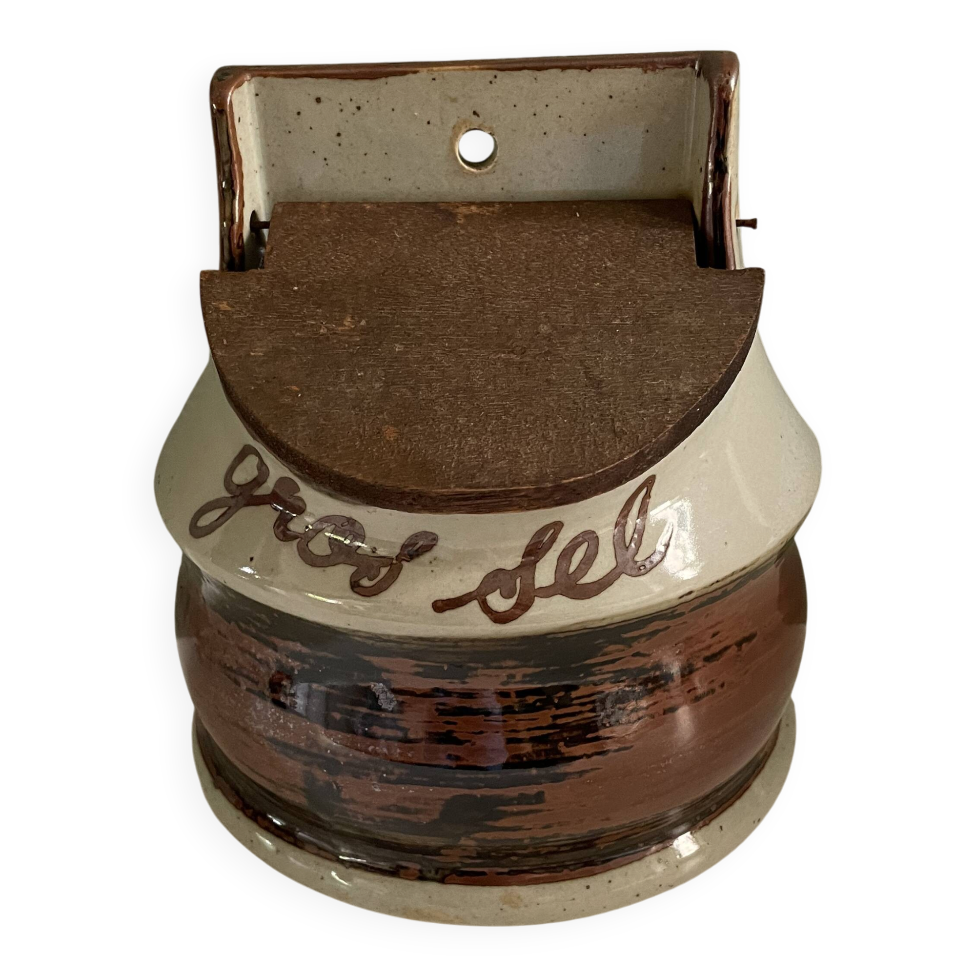 Vintage salt pot