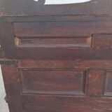 Louis XIII cylinder desk in oak, 19th century
