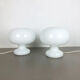 Lot de 2 lampes de table bulles en verre originales de Cosack Lights, Allemagne, années 1970