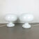 Lot de 2 lampes de table bulles en verre originales de Cosack Lights, Allemagne, années 1970