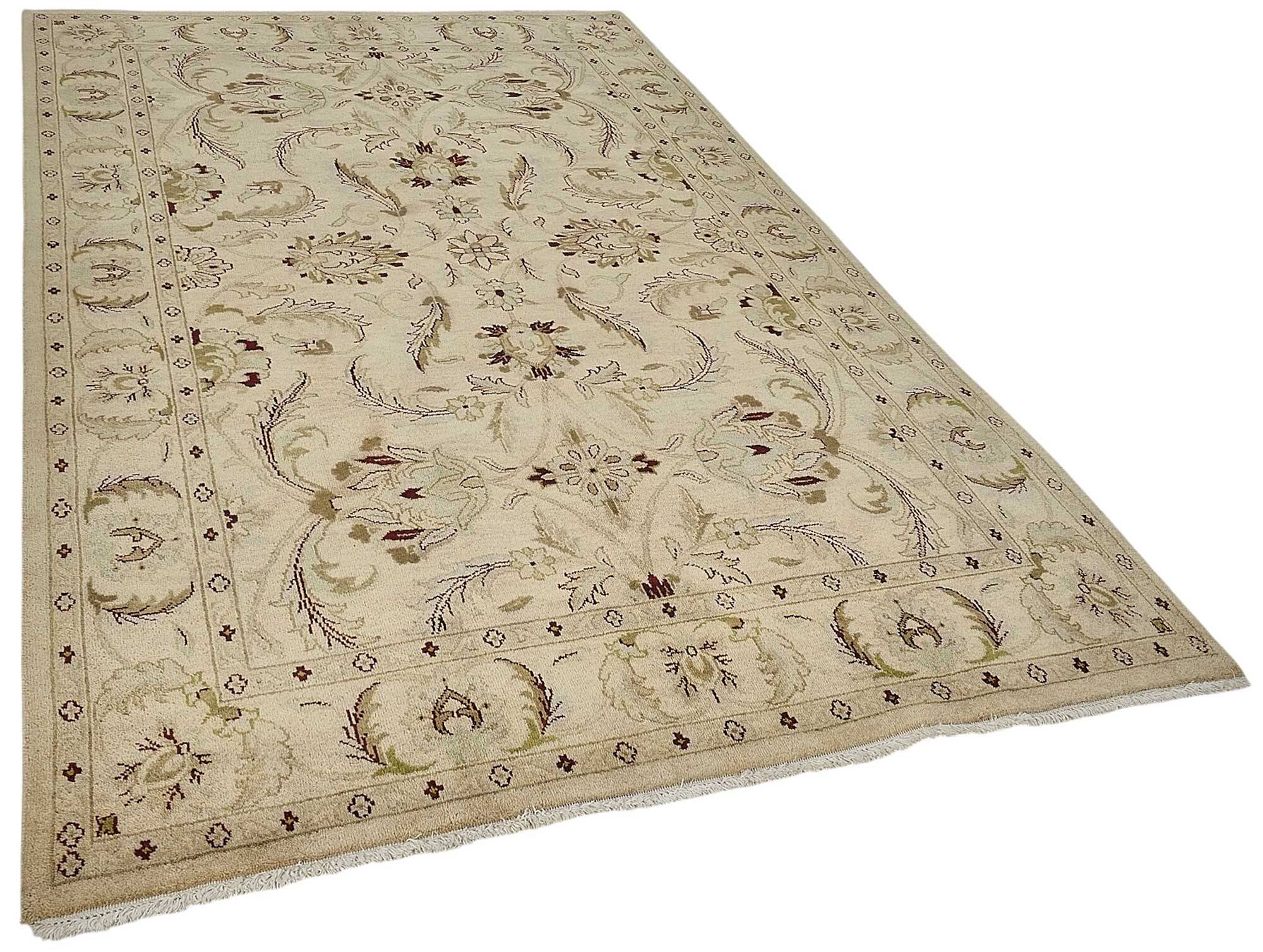 Turkish Handknotted Wool Oushak Rug 180 cm x 276 cm