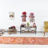 Orange Beige Turkish Runner Rug 80x369Cm SK 23759