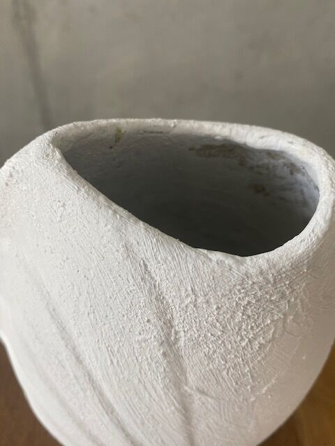 Bleached sandstone vase