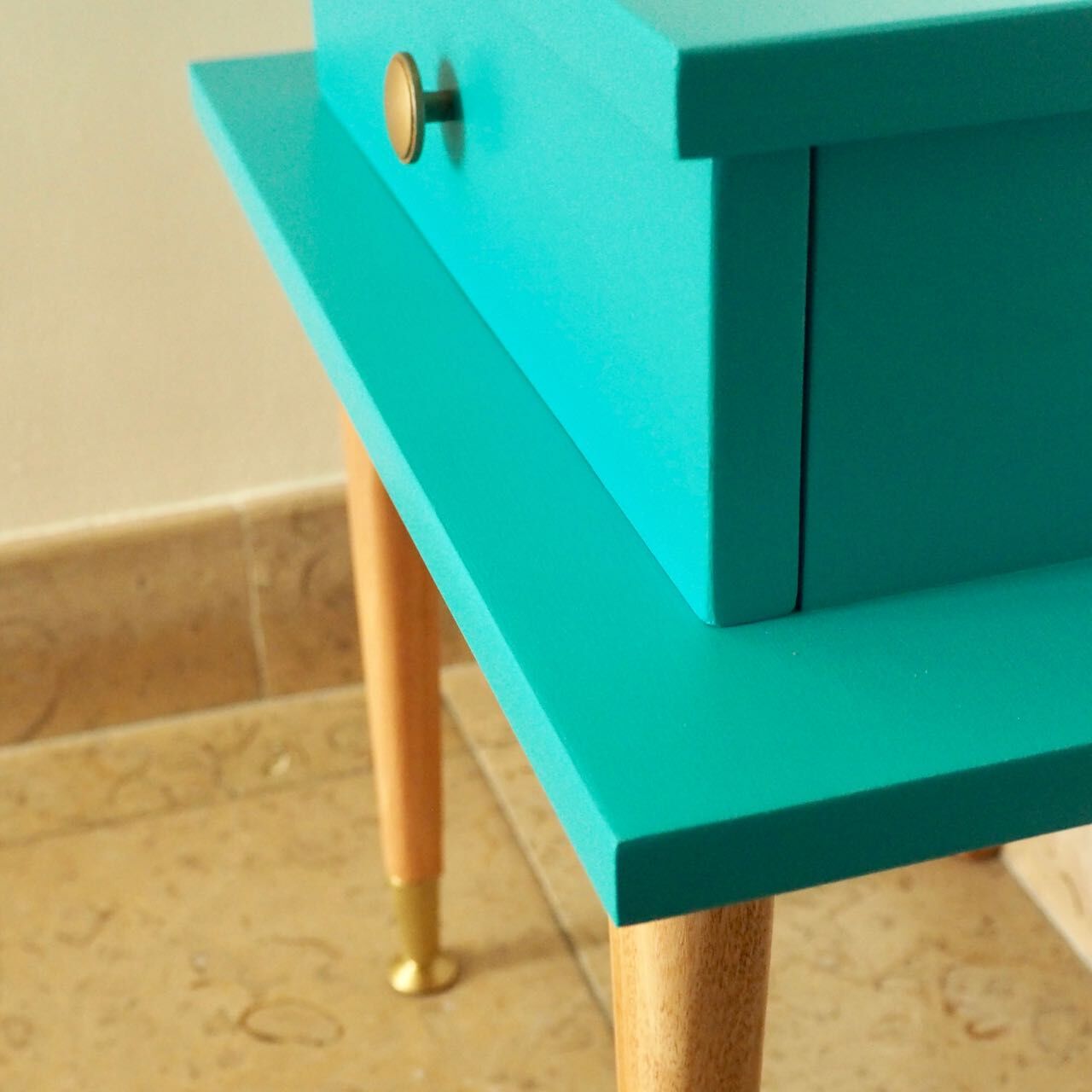 Vintage Scandinavian bedside table