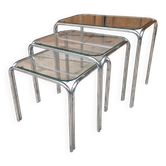Vintage nesting coffee table
