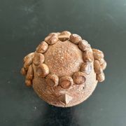 terracotta salt and pepper shaker birds