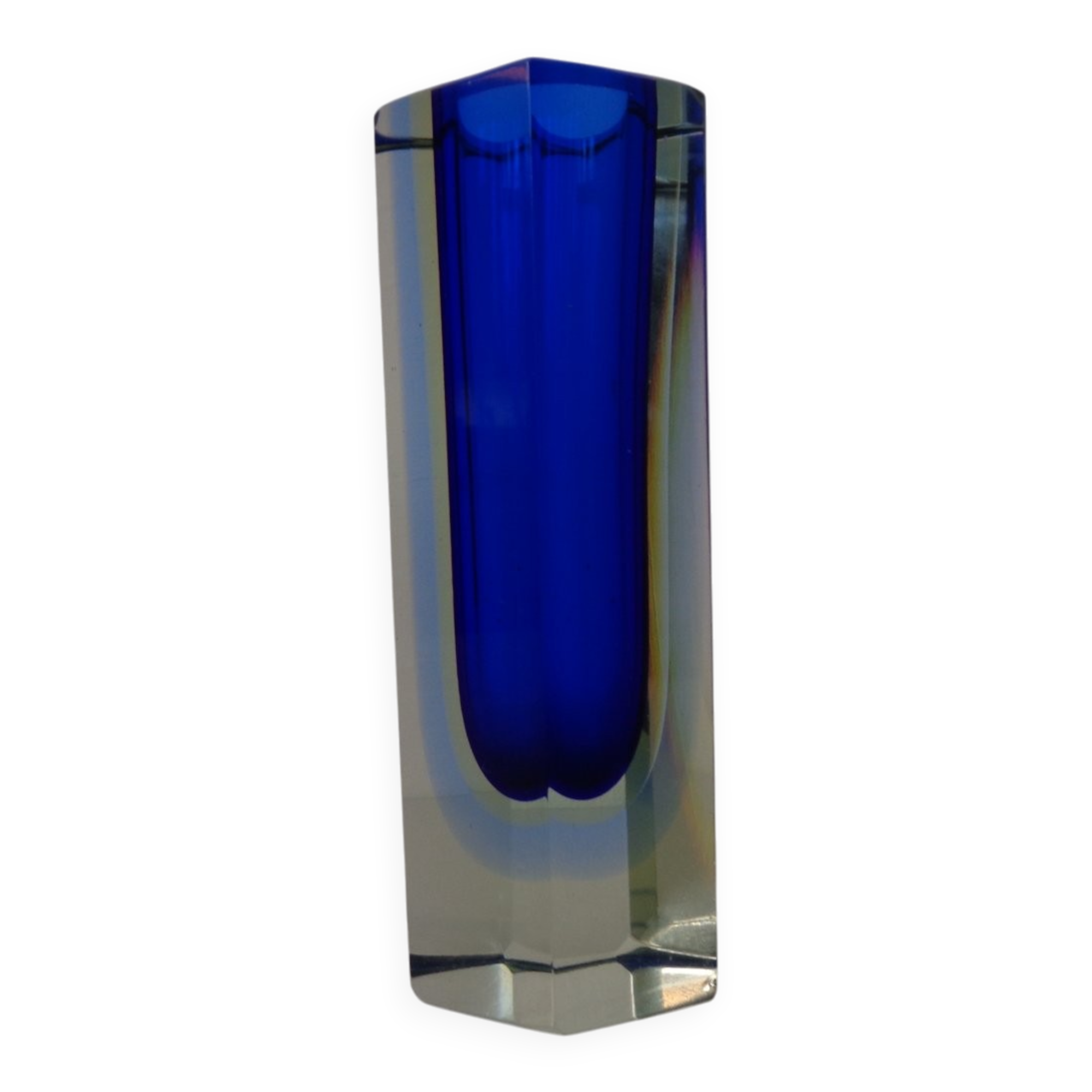 Vintage Italian Murano Glass Vase, 1960s