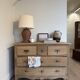 Solid oak chest of drawers - 5 drawers