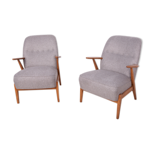 Set de 2 fauteuils suédois