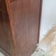 Antique Parisian wardrobe with one door.
