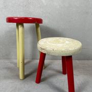 Vintage set of plant tables/stools