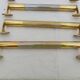 Lot de 17 Barres de Portes en Laiton Art déco