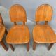 Vintage oak dining chairs by Wasa, 1990s