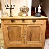 Parisian buffet in raw wood