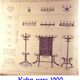 Curved wooden wall coat rack, J&J Kohn Ca.1890 No Thonet