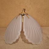 Suspension tulip glass paste and brass