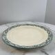 Large ironstone plate, Directoire, Salins.