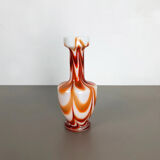 Vintage pop art opaline Florence vase design, Italy