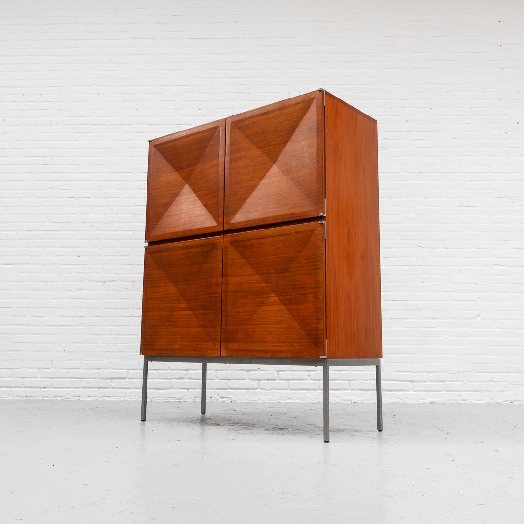 Behr 1307 Diamond Highboard by Antoine Philippon & Jacqueline Lecoq 1960s