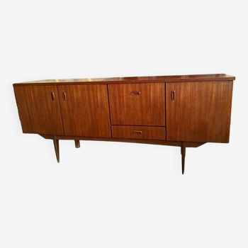 Buffet enfilade teck massif 210 cm