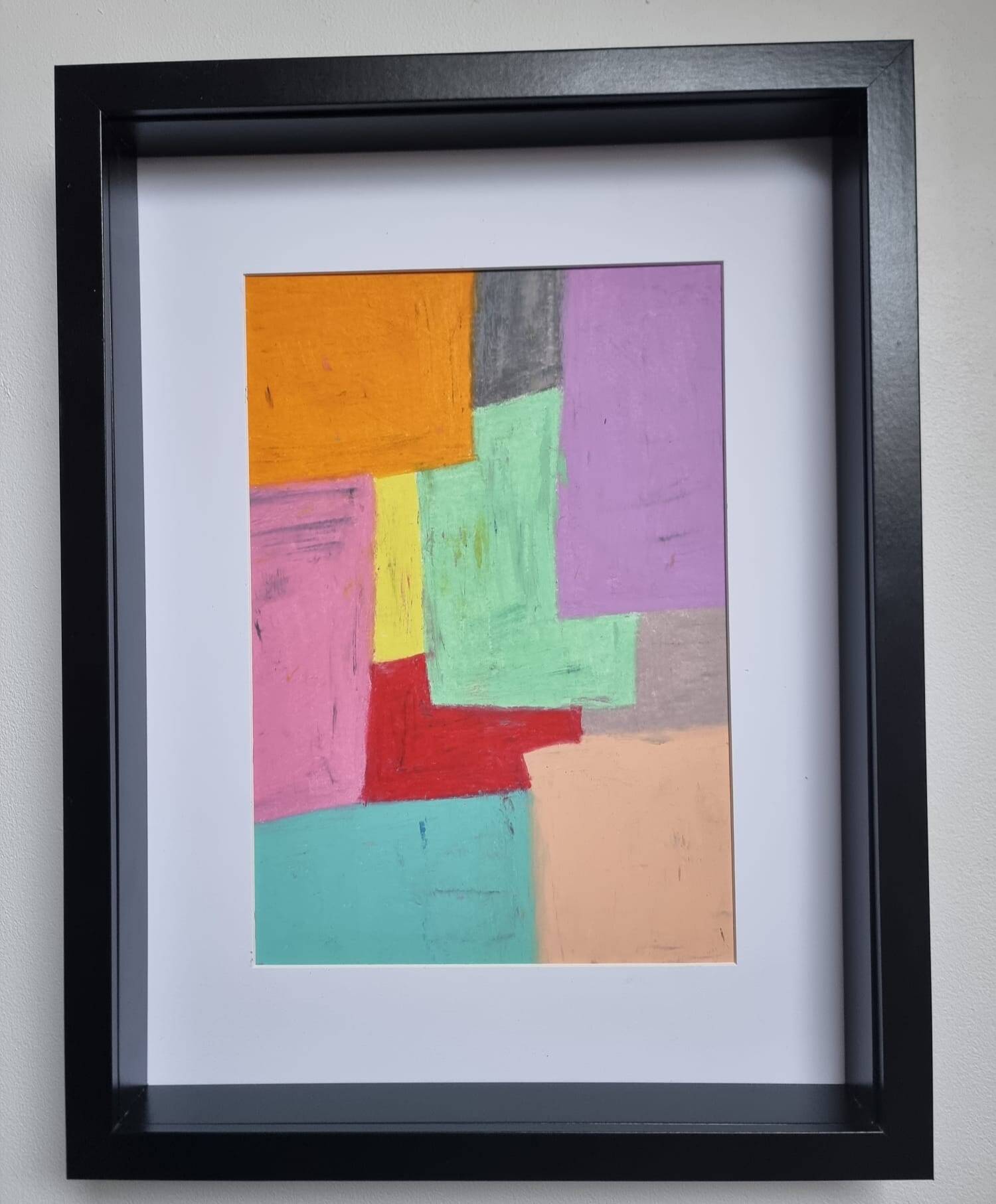 Pastel oil painting