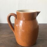 Set of 3 glazed stoneware jugs