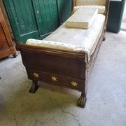 bench sofa bed 19th century empire daytime