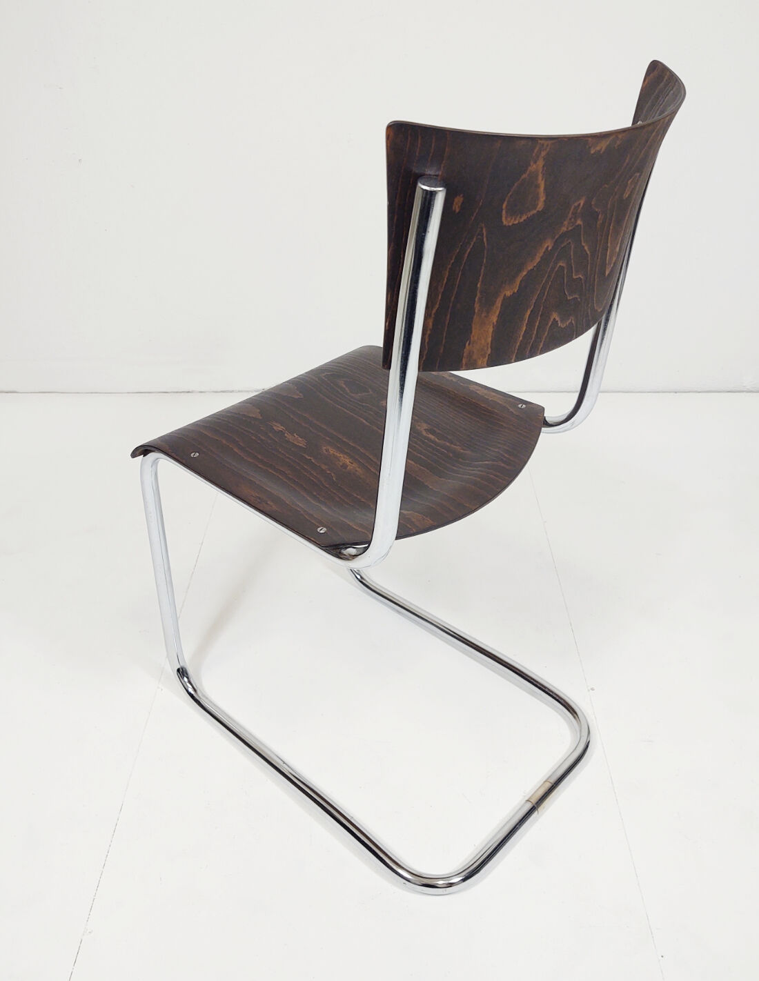 Tubular steel cantilever chair by Mart Stam