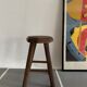 Tabouret bois vintage
