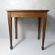 vintage wooden writing desk side table