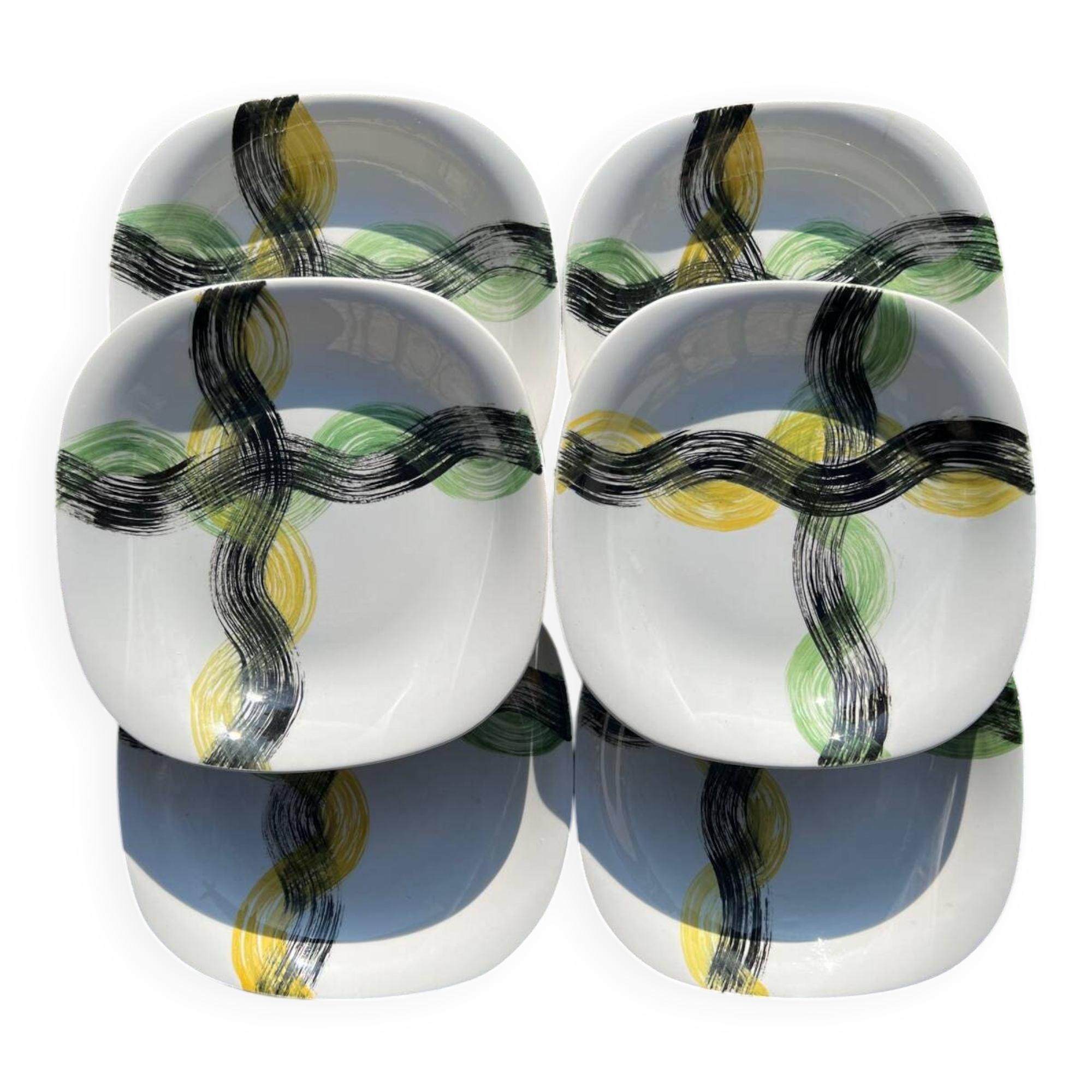 Lunéville - serie de 6 assiettes creuses
