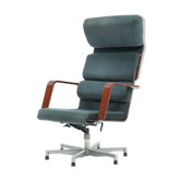 Plaano desk armchair by Yrjö Kukkapuro for Haimi Finland, 1970s