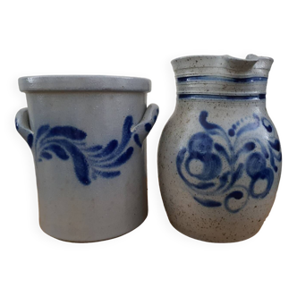 Lot de deux vases betchdorf