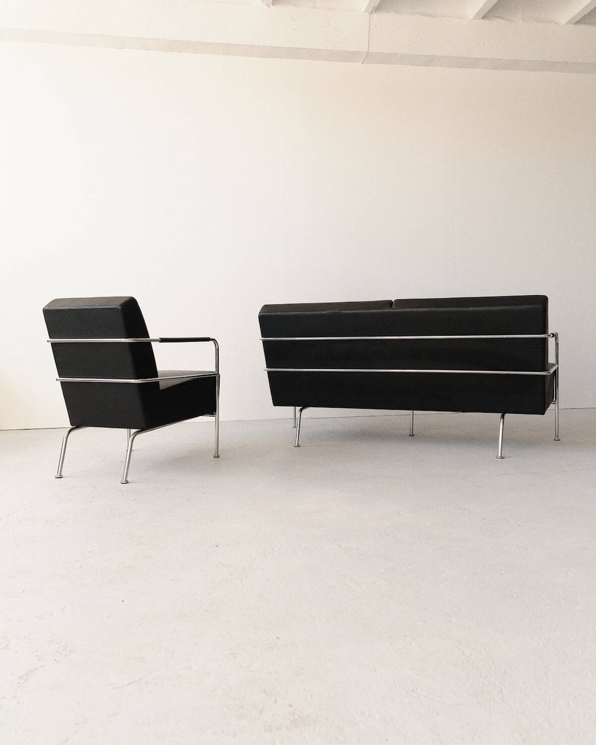 Canapé et fauteuil par Gunilla Allard, années 1990