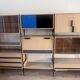Bibliothèque modulable années 50-60