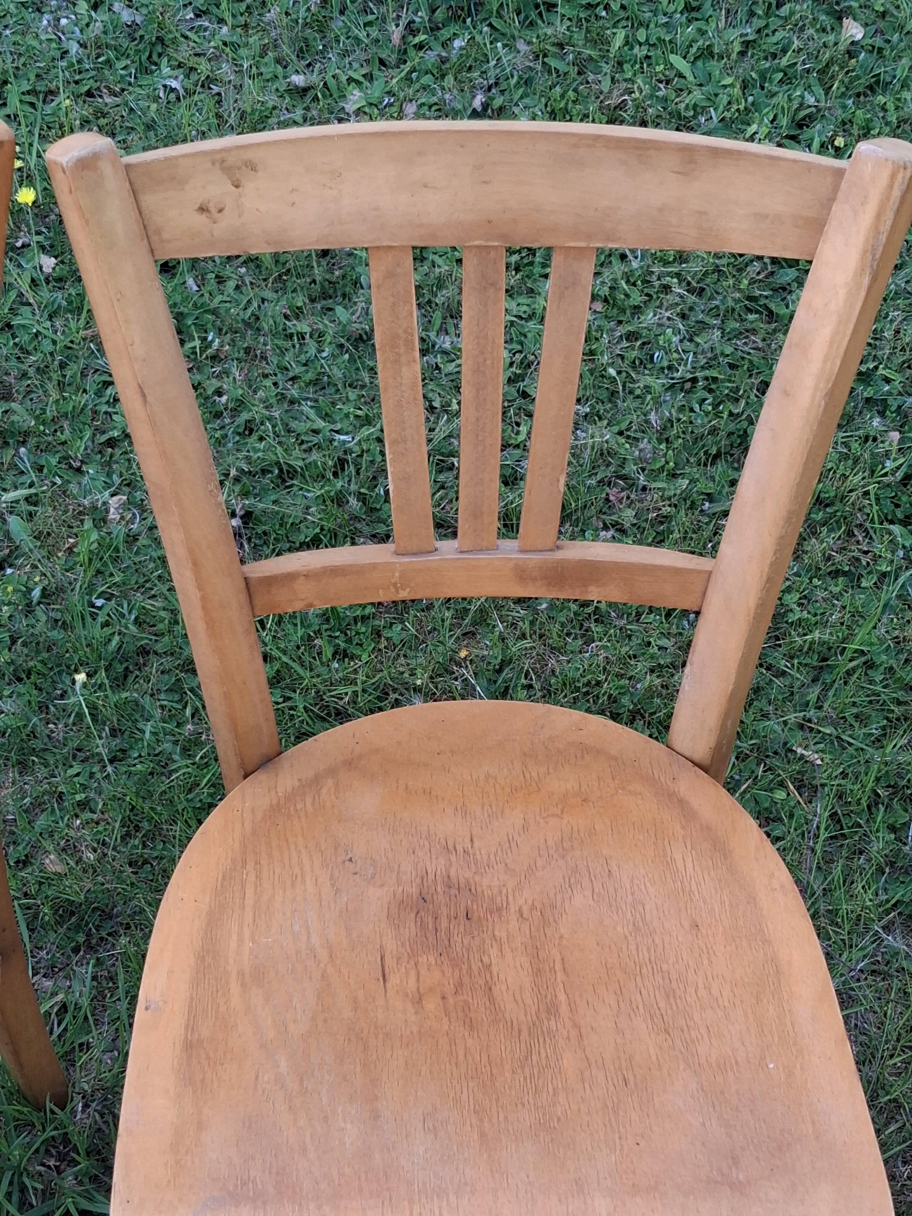 Lot de 4 chaises bistrot