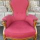 Pair of Louis Philippe style armchairs, vintage, 1960s
