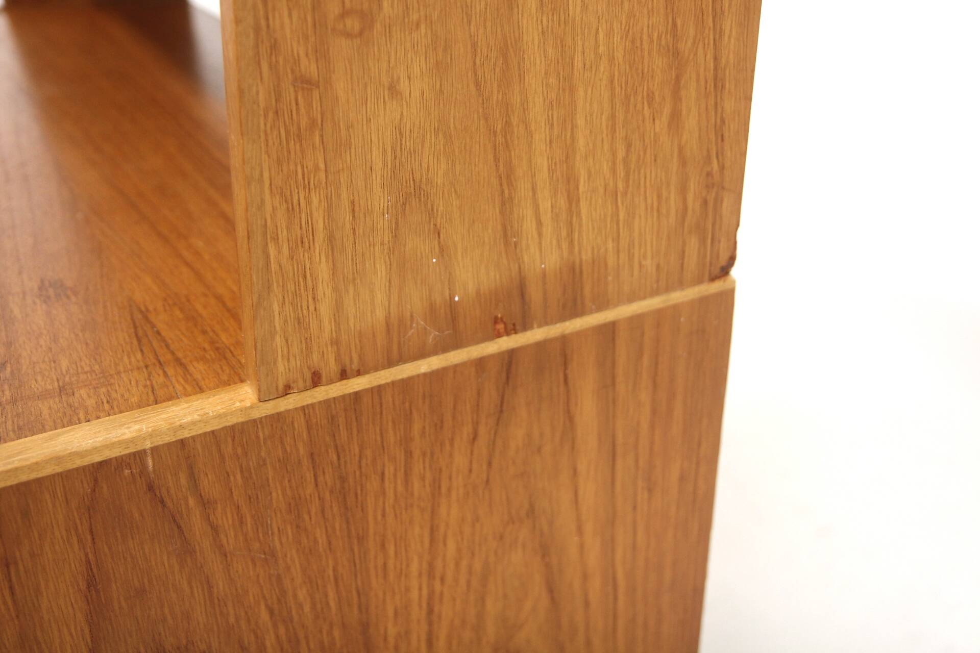 Scandinavian teak and oak secretary, Sweden, 1960