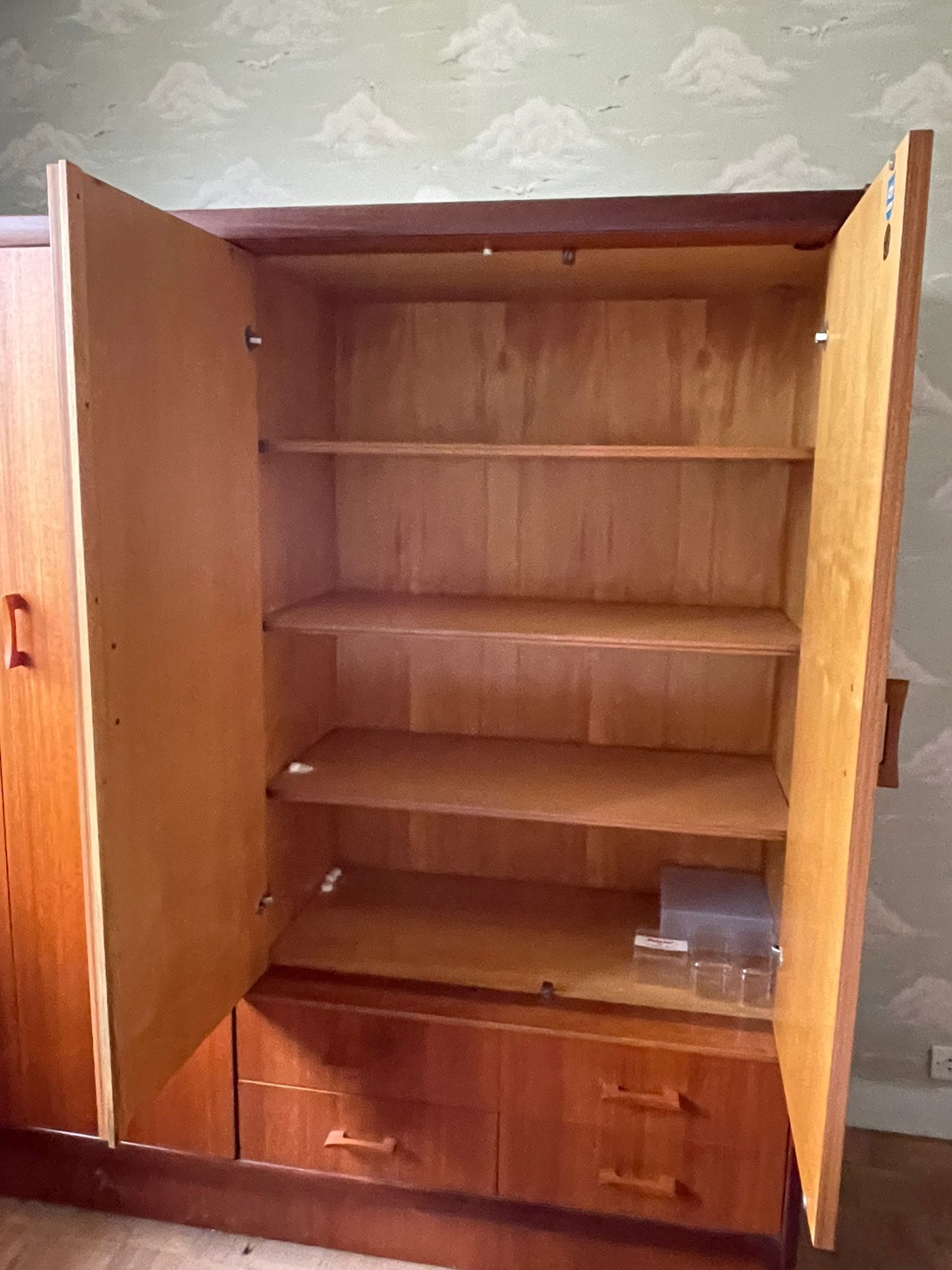 Armoire en teck années 60