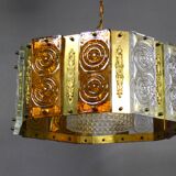 Danish pendant lamp by Vitrika, 1960s