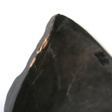 Black Mayan mask in terracotta, 70s