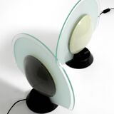 Pair of 1980s table lamps by Pier Giuseppe Ramella for Arteluce model Tikal