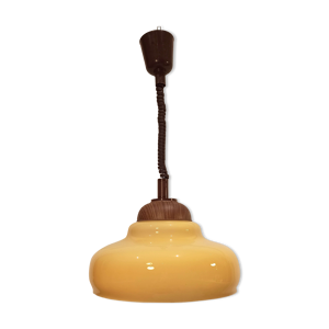 suspension vintage en - jaune