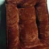 Set of 4 chairs Gastone Rinaldi 1970 for Rima