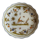 Assiette reproduction vieux moustier 18e siècle