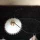 Suspension en opaline blanche